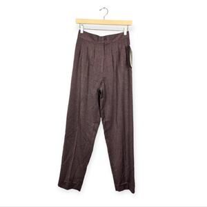 NWT Vintage David Benjamin Mauve Slack Pants Deadstock Size 6